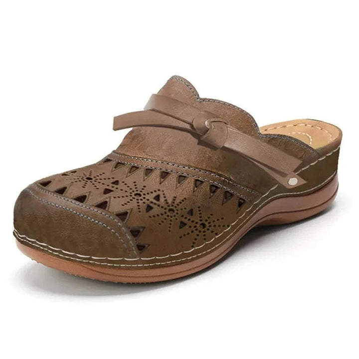 Wentworth & Rowe | Clogs – Backless Design with Knotted Strap