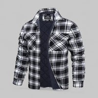 Sebastian | Giacca-camicia da donna comoda ed elegante in flanella a quadri