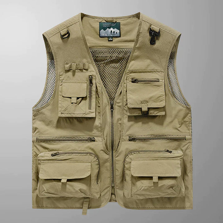 Logan | Gilet cargo da esterno resistente e funzionale