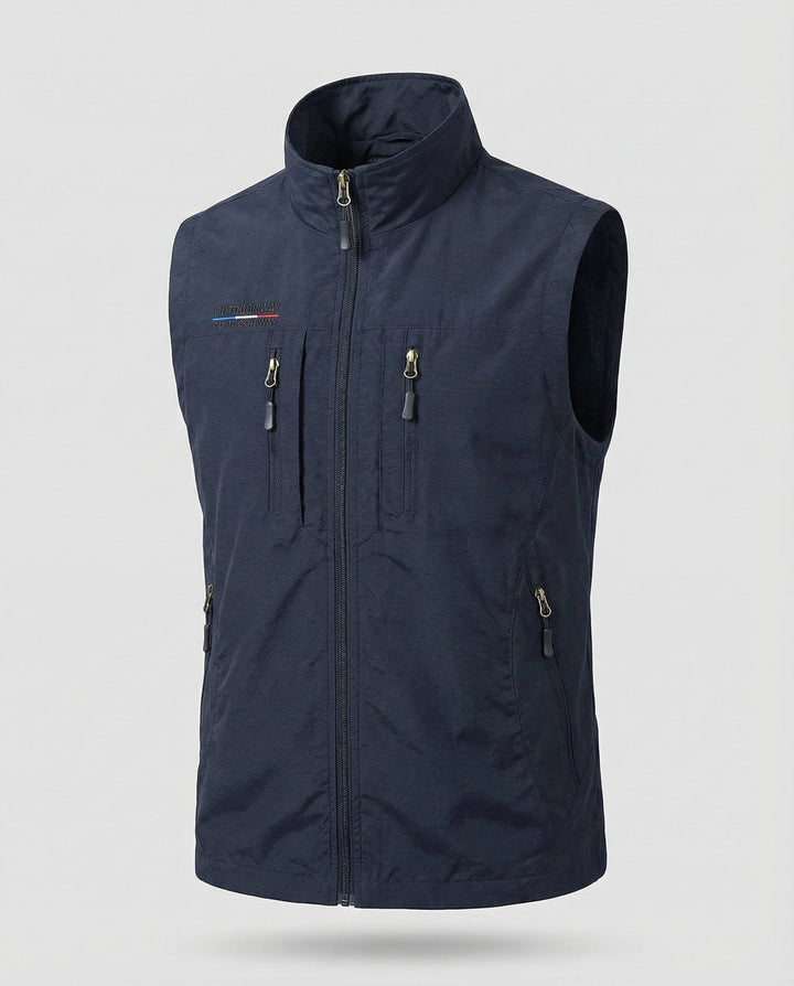 Asher | Gilet d’extérieur décontracté, léger et polyvalent