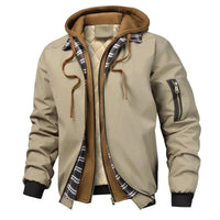 Henry | Warm Wind-Resistant Hooded Bomber Jacket
