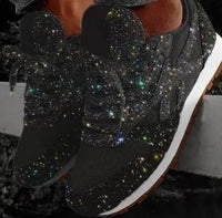 Martina | Sparkling and Comfortable Chunky Glitter Sneakers