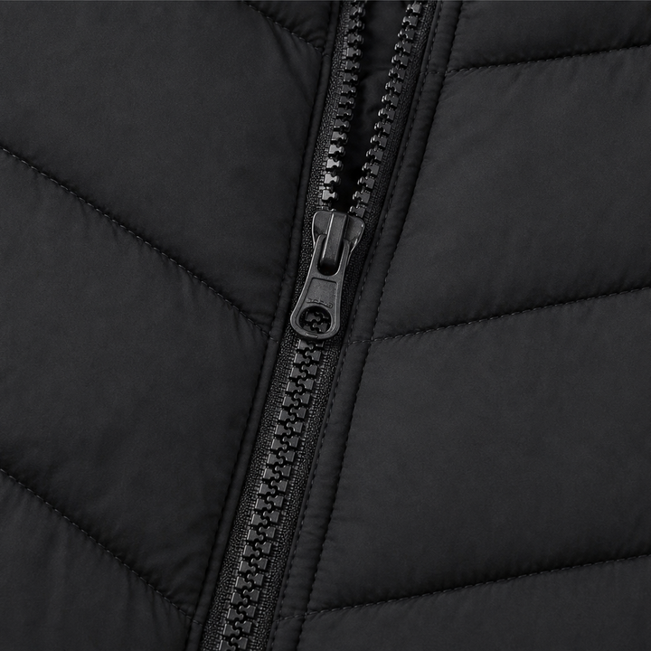 Layerly | Quilted Puffer Vest – Stand Collar Style for Women