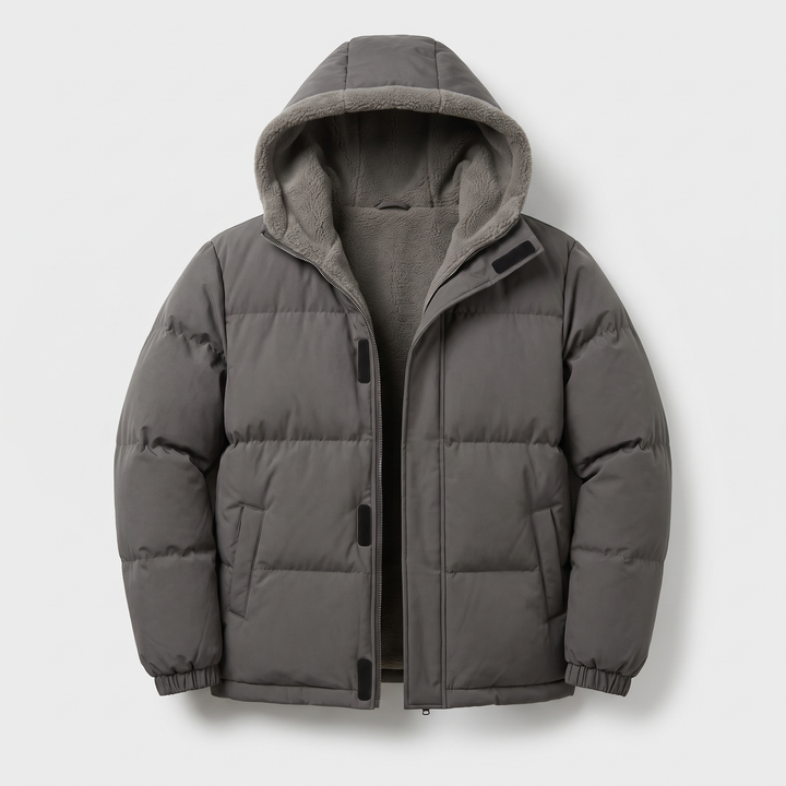 Caden | Winter Jacket – Insulated Hooded Design for Men