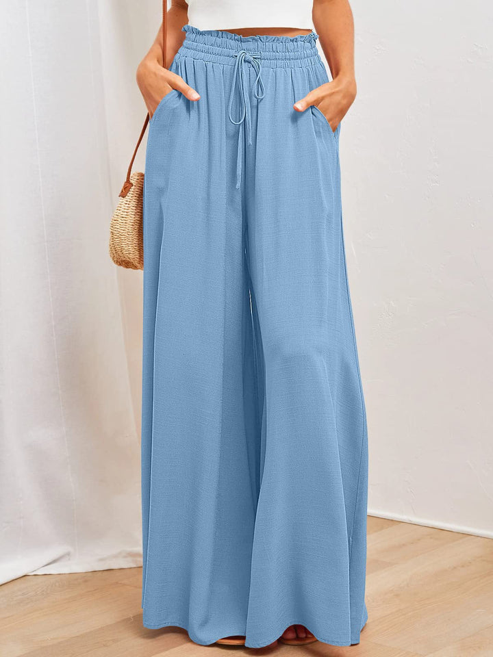 Luna | Pantaloni palazzo estivi, leggeri e di stile