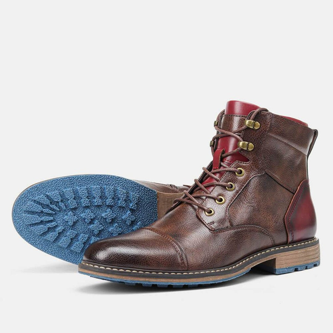 Nathan | Stivali Oxford da uomo in pelle, sofisticati e classici