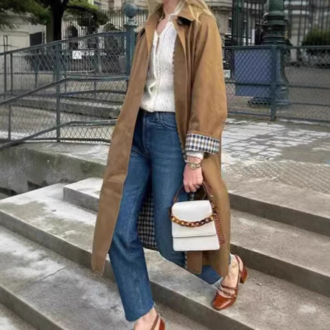 =Sophie | Trench oversize elegante e casual