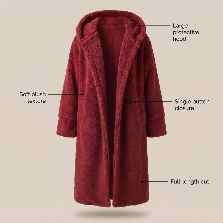 Ashford | Quilted Teddy Coat – Soft, Elegant Layer for Women