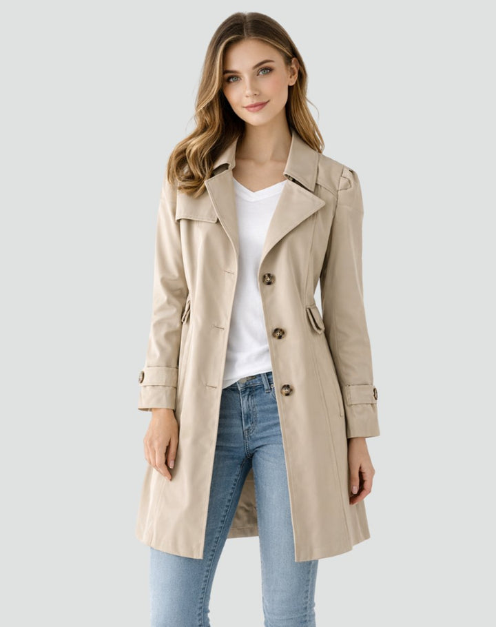 Sarah | Trench da donna classico ed elegante