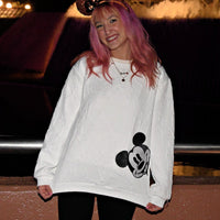Clara | Pull décontracté confortable et douillet à imprimé Mickey Mouse