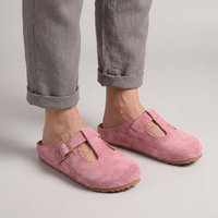 Cerys | Sabots confortables en daim doux pour le quotidien