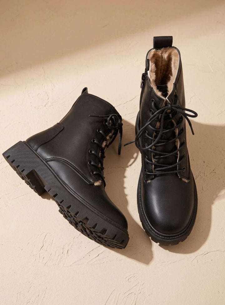 Elfriede | Ankle Boots – Warm Fur-Lined Women’s Style
