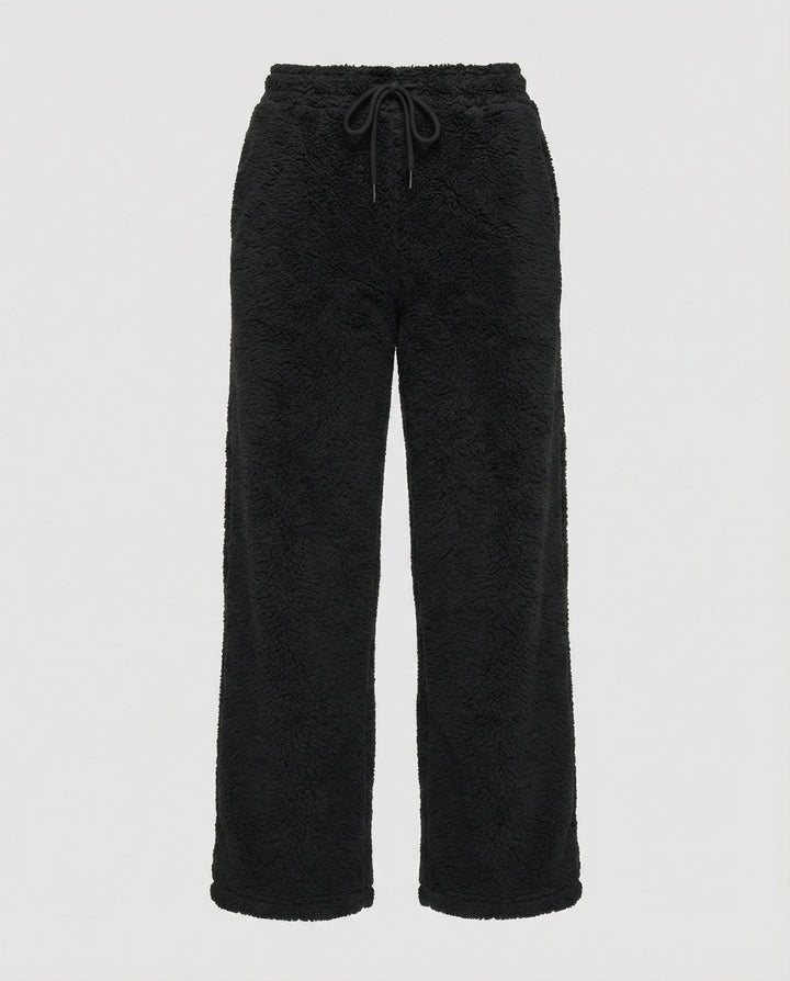 Drune | Fleece Pants – Cozy Wide Leg Style for Women