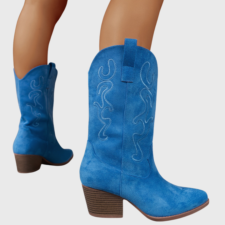 Sienna | Bottes de cowboy modernes et confortables à tige large