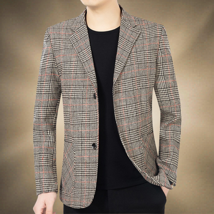 Horizon | Houndstooth Blazer for Men – Classic Heritage Style