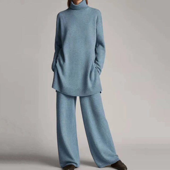 Flora | Completo comodo e contemporaneo in maglia a due pezzi