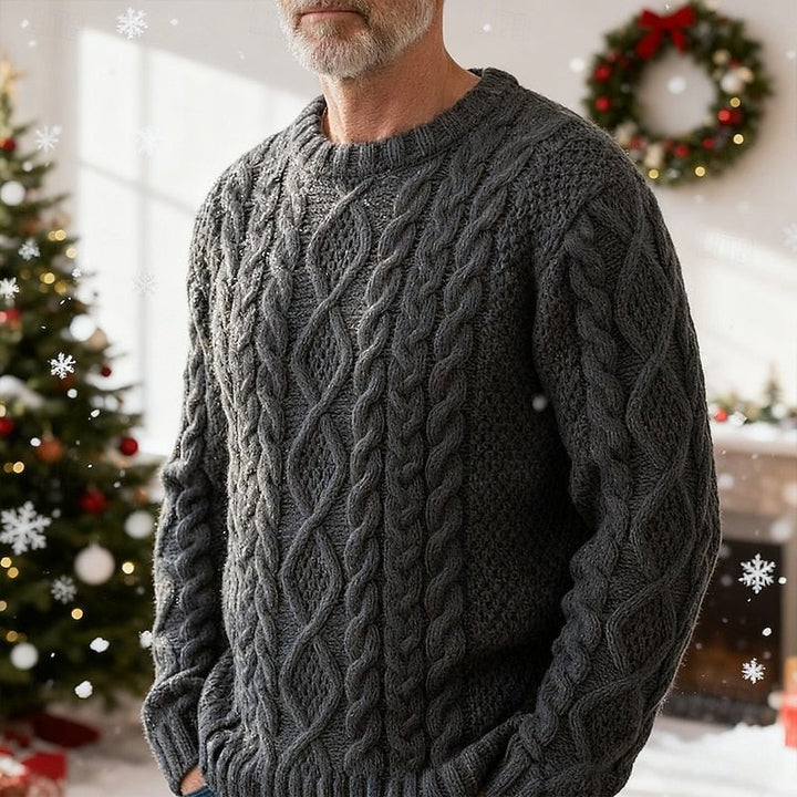 Ellis | Cable Knit Sweater for Everyday Comfort