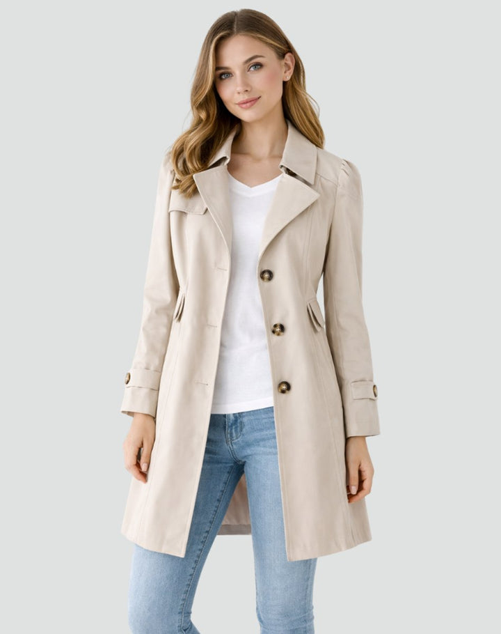Charlotte | Trench coat senza tempo e classico