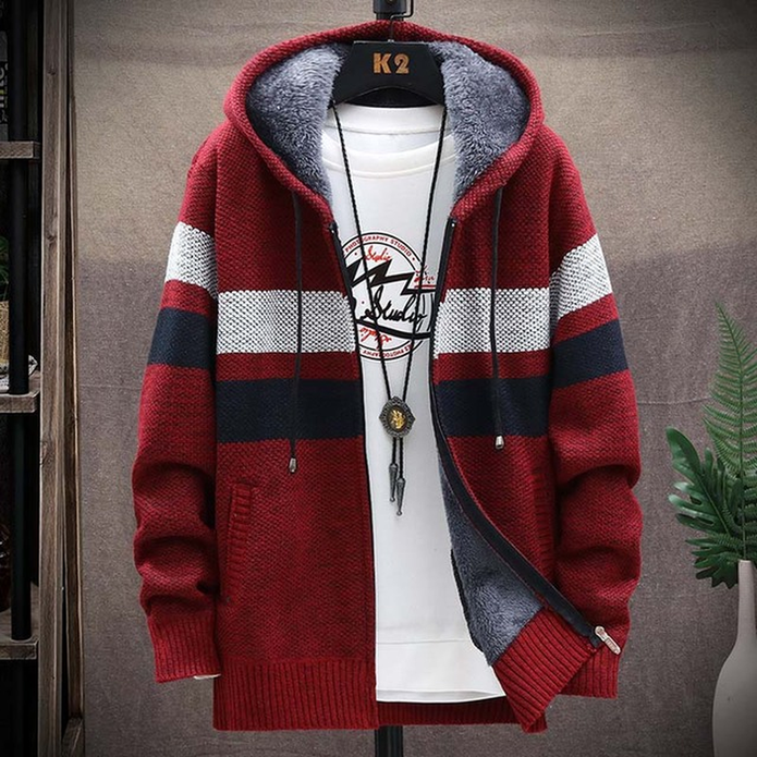 Maximilian | Bequemer und klassischer Baumwoll-Cardigan für jeden Tag
