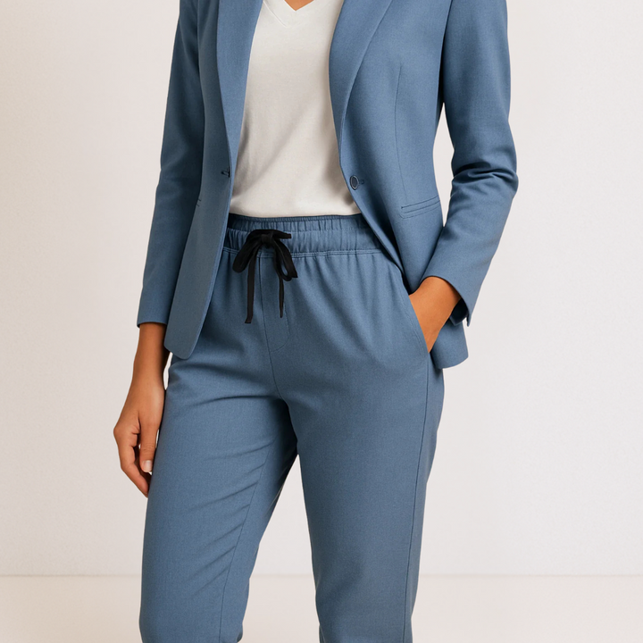Seraphina | Ensemble blazer et jogging soigné et confortable pour femme