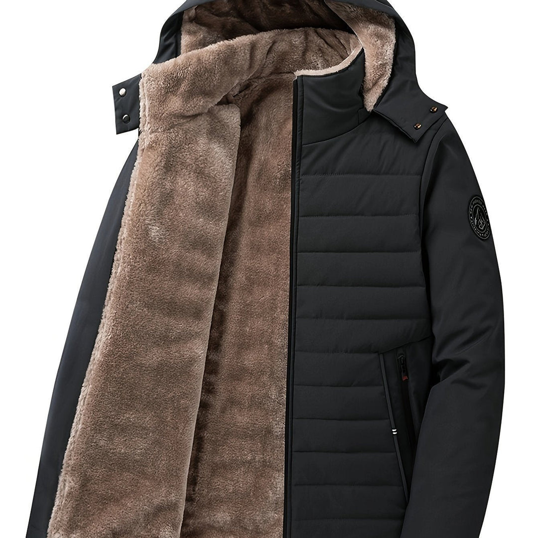Rhys | Insulated Coat – Stylish Hooded Design for Everyday Comfort