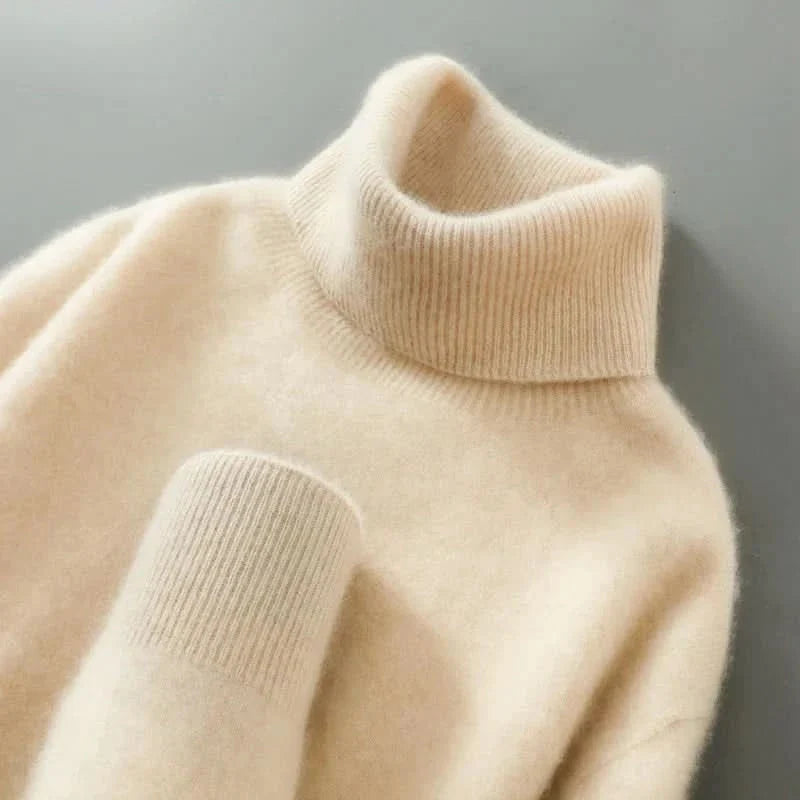 Valecrest | Turtleneck Sweater – Relaxed Fit for Women
