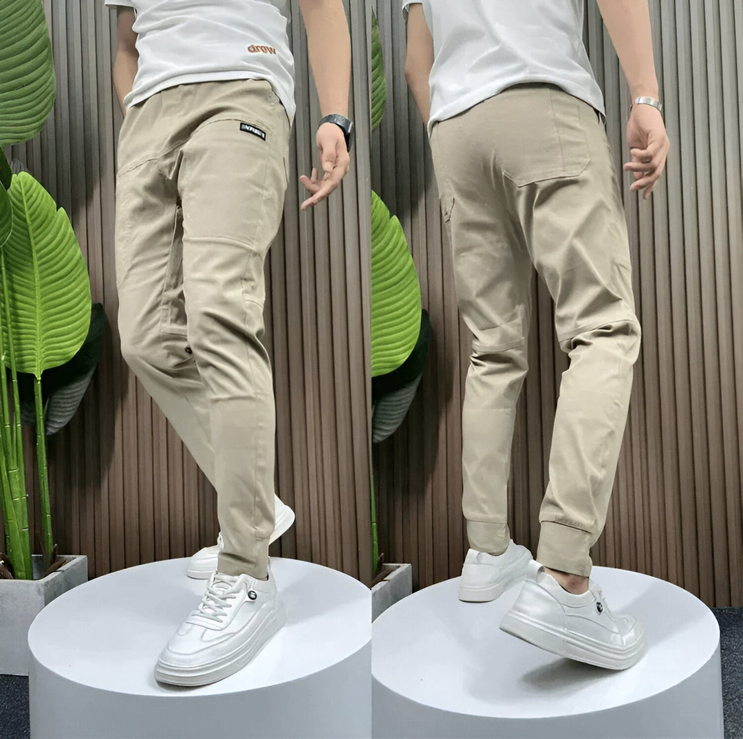 Ethan | Pantaloni cargo elasticizzati eleganti e sofisticati
