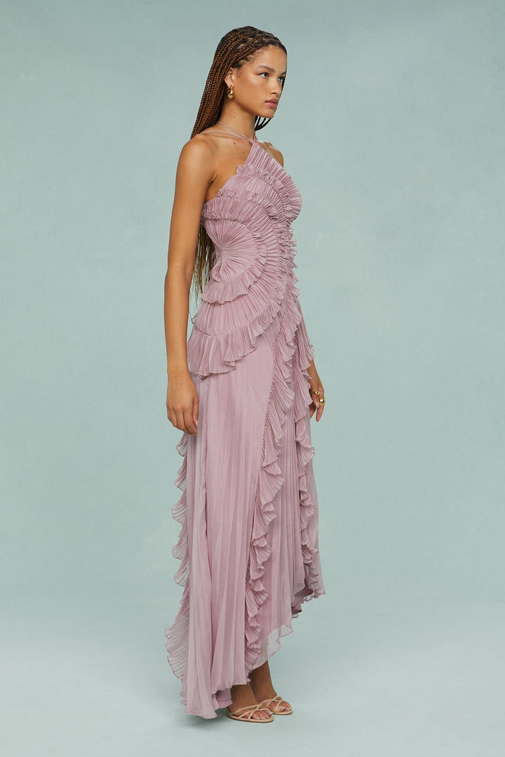 Estelle | Wedding Guest Dress – Elegant Halter Style for Women