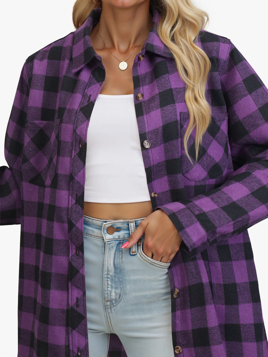 Everly | Buffalo Check Shirt – Cozy and Timeless Style for Women
