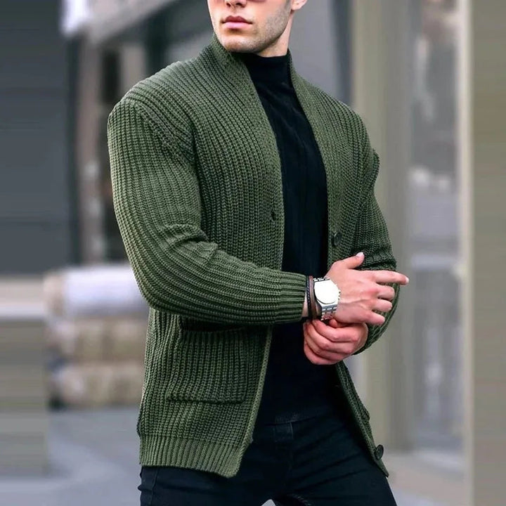 Ethan | Leichter und lässiger Urban-Utility-Strickcardigan
