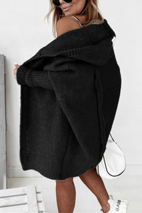 Lily | Cozy And Modern Oversized Hooded Cardigan