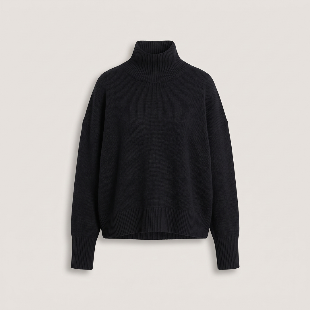 Aria | Oversized Turtleneck Sweater for Effortless Style