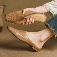 Harper | Mules eleganti e comode in pelle intrecciata