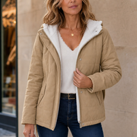Valentina | Warm And Stylish Thickened Hooded Puffer Jacket