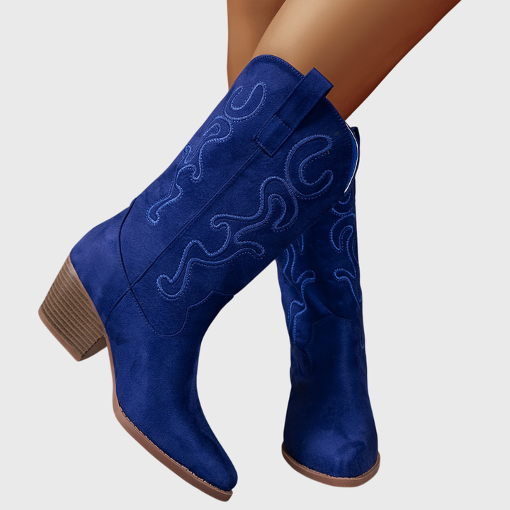 Sienna | Bottes de cowboy modernes et confortables à tige large