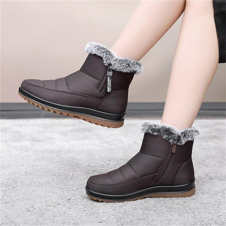 Warmalia | Waterproof Slip-On Snow Boots for Women