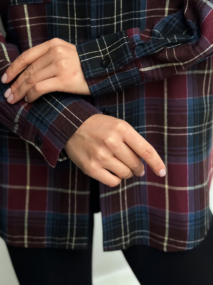 Marnie | Relaxed Checked Shirt for Effortless Everyday Style