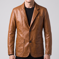 Matteo | Premium Leather Blazer With Timeless Elegance