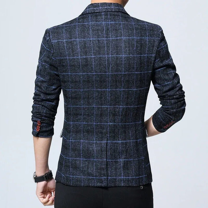 Calvin | Checkered Blazer – Tailored Fit for Men
