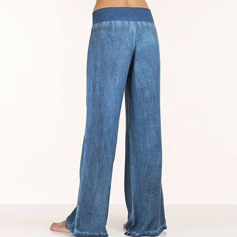 Emily | Pantaloni da donna leggeri e dalla vestibilità rilassata a gamba larga