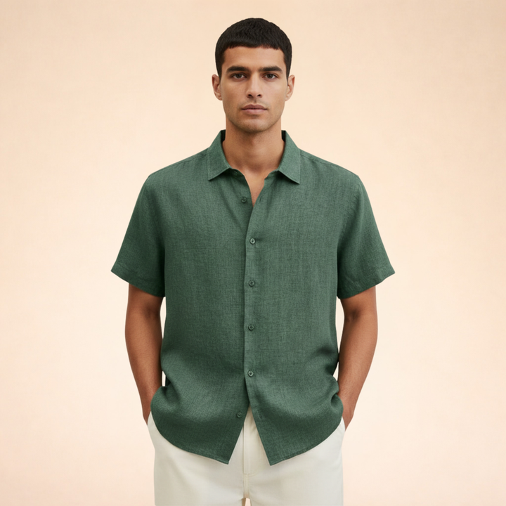 Benjamin | Classic Linen Summer Shirt