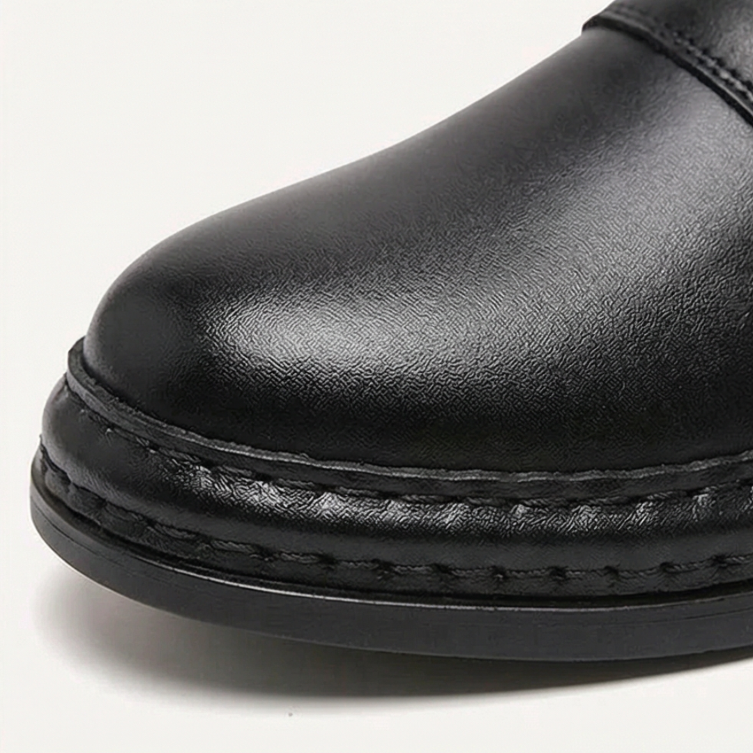 Cavalier | Two-Tone Ankle Boots for Women with Side Zipper
