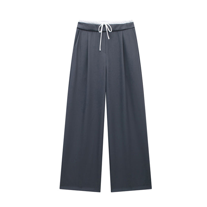 Emma | Pantaloni casual e dalla vestibilità rilassata a gamba larga