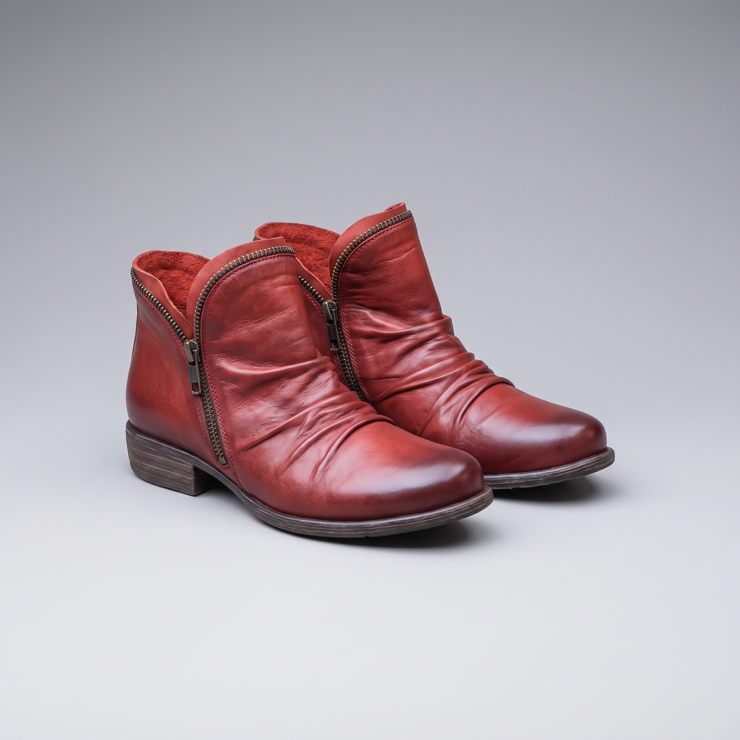 Melin | Leather Boots – Stylish Comfort for Women
