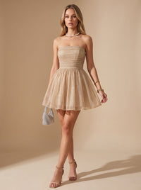 Amelia | Robe de soirée courte élégante et sophistiquée pour femme