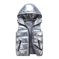 Isla | Gilet con cappuccio imbottito, leggero e caldo