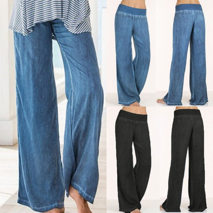 Emily | Pantaloni da donna leggeri e dalla vestibilità rilassata a gamba larga