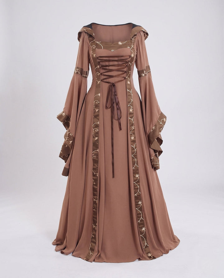 Drune | Historical Costume Dress with Elegant Lacing