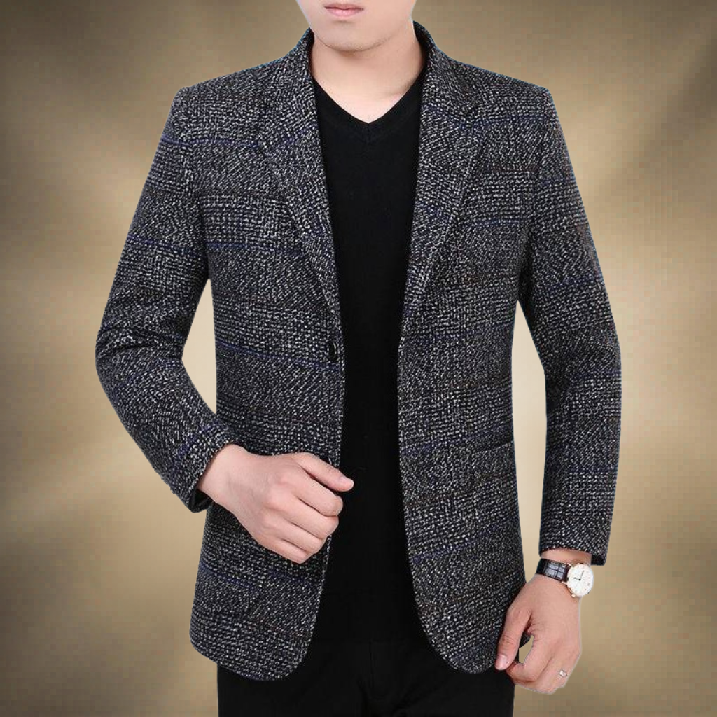 Horizon | Houndstooth Blazer for Men – Classic Heritage Style