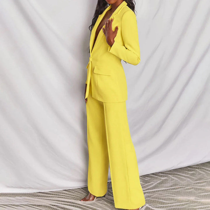 Amara | Ensemble blazer élégant et polyvalent pour femme
